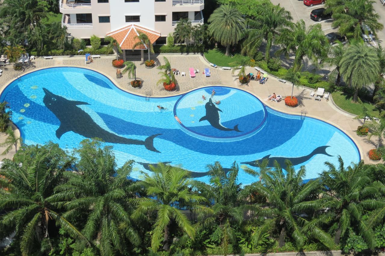 View Talay 2 Suite Apartments Jomtien Beach Exteriör bild