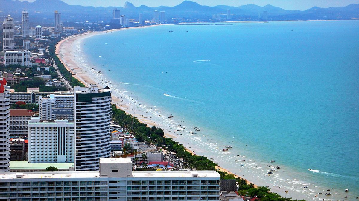 View Talay 2 Suite Apartments Jomtien Beach Exteriör bild