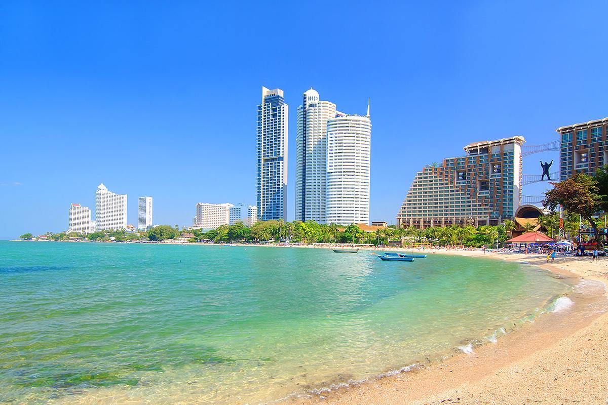 View Talay 2 Suite Apartments Jomtien Beach Exteriör bild